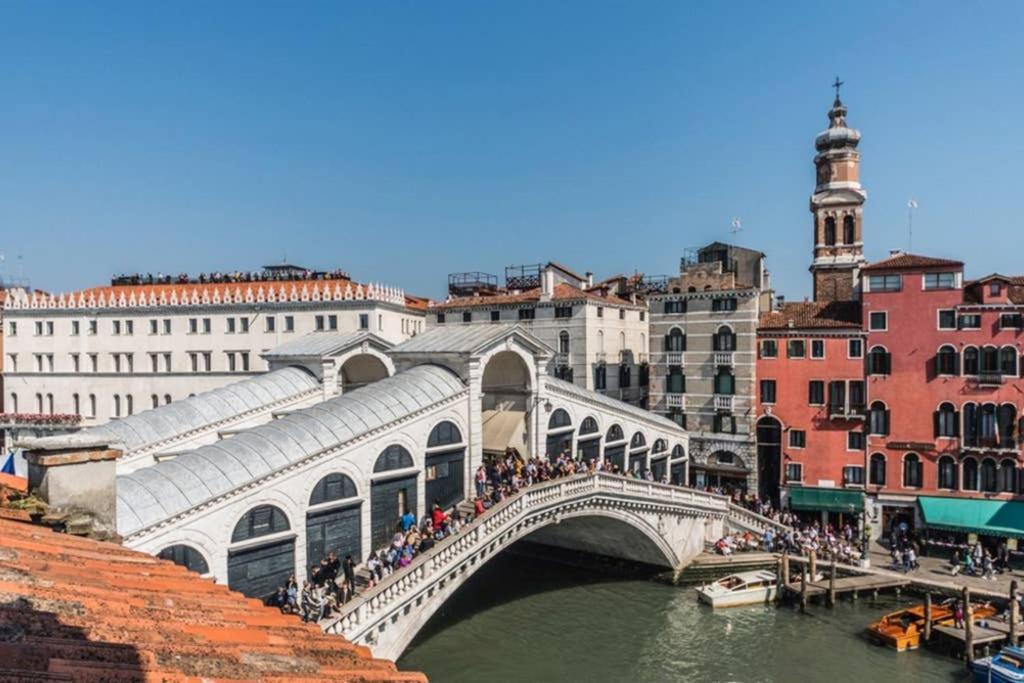 Rialto Apartment With Canal Grande View Venise Extérieur photo